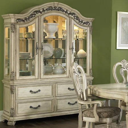 Arch Top China Cabinet